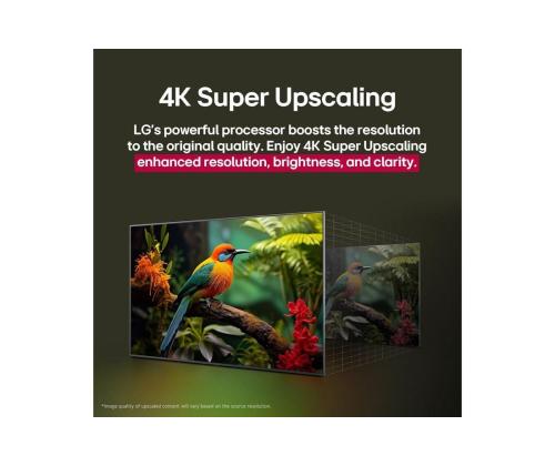 TV Set LG 55" 4K/Smart 3840x2160 Wireless LAN Bluetooth webOS 55UA73003LA