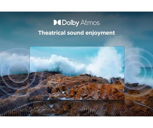 TV Set TCL 55 " 4K Ultra HD 3840 x 2160 pixels Flat 16:9 DLED 55V6C