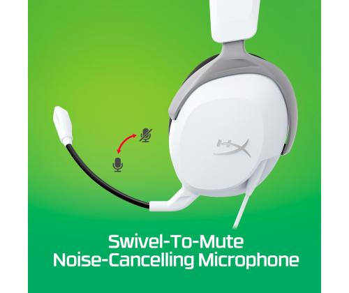HEADSET HYPERX CLOUDX STINGER2/CORE XBOX WHITE 6H9B7AA HYPERX