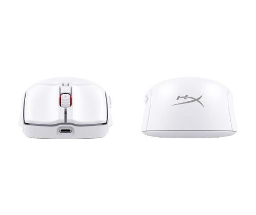 MOUSE USB OPTICAL WRL/PULSEFIRE HASTE 2 WHITE HYPERX