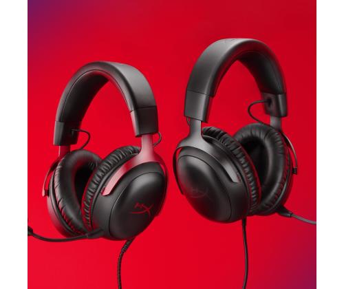 HEADSET HYPERX CLOUD III/BLACK/RED 727A9AA HYPERX