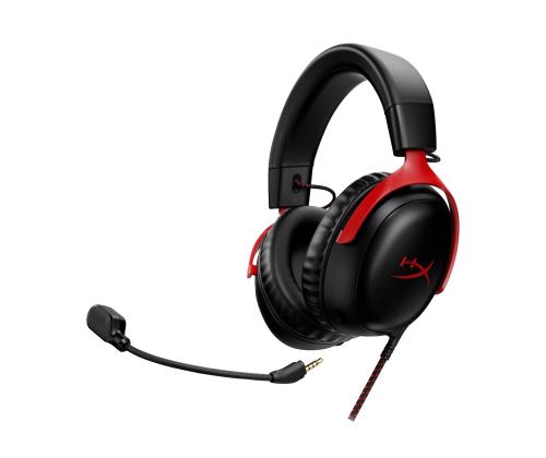 HEADSET HYPERX CLOUD III/BLACK/RED 727A9AA HYPERX
