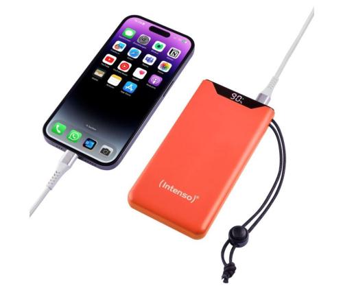 POWER BANK USB 10000MAH/ORANGE 7332038 INTENSO