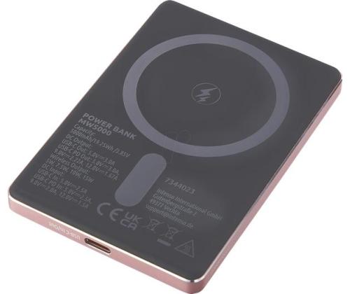 POWER BANK USB 5000MAH MAG/ROSE 7344023 INTENSO