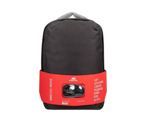 NB BACKPACK 15.6" + MOUSE/7563 BLACK RIVACASE