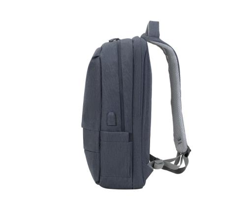 NB BACKPACK ANTI-THEFT 17.3"/7567 DARK GREY RIVACASE