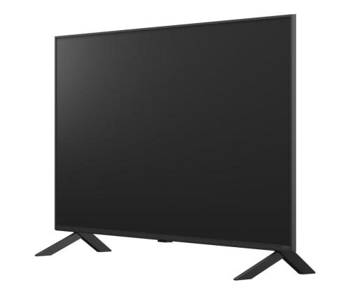 TV Set LG 75" 4K/Smart 3840x2160 Wireless LAN Bluetooth webOS Black 75QNED80A3A