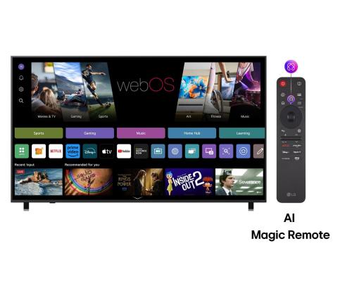 TV Set LG 75 " 4K Ultra HD 3840 x 2160 pixels Flat 16:9 QNED 75QNED84A3C