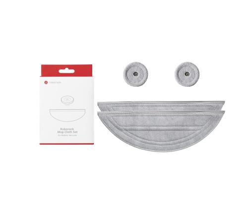 Vacuum Cleaner Accessory ROBOROCK Mop Cloth Set For Saros0 10/Saros5 10/Saros0 10(R&D)/Saros5 10...