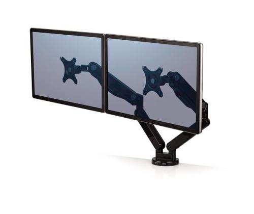 MONITOR ACC DESK MOUNT DUAL/PLATINIUM 8042501 FELLOWES