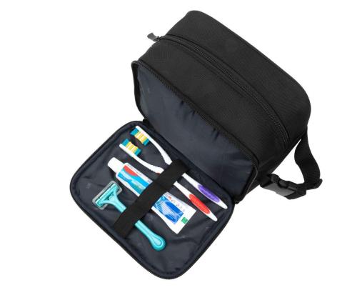 TRAVEL BAG ECO TRAVEL TOILETRY/BLACK 8409 RIVACASE