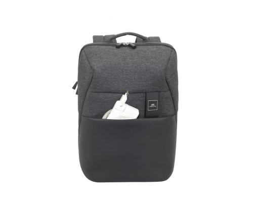 NB BACKPACK LANTAU 15.6"/8861 BLACK MELANGE RIVACASE