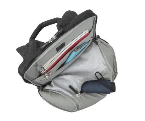 NB BACKPACK LANTAU 15.6"/8861 BLACK MELANGE RIVACASE