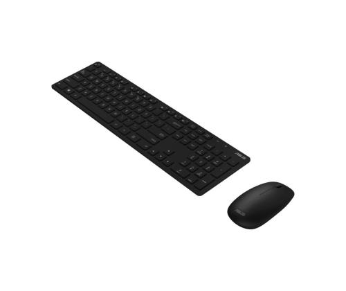 KEYBOARD +MOUSE WRL OPT. W5000/BLACK 90XB0430-BKM3K0 ASUS