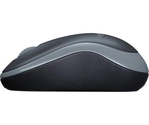 MOUSE USB OPTICAL WRL M185/GREY 910-002238 LOGITECH