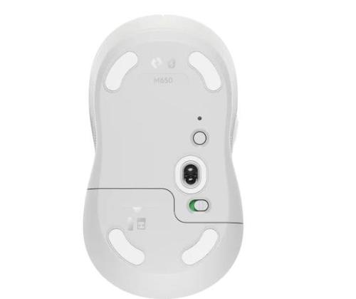MOUSE USB OPTICAL WRL M650/WHITE LARG 910-006238 LOGITECH
