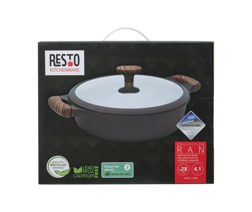 SHALLOW POT D28CM 4.1L/93906 RESTO