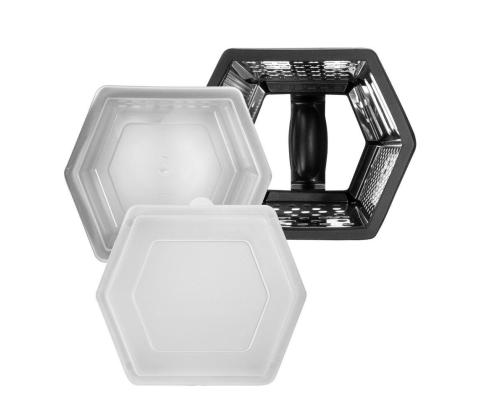 GRATER WITH CONTAINER 6 SIDES/95413 RESTO