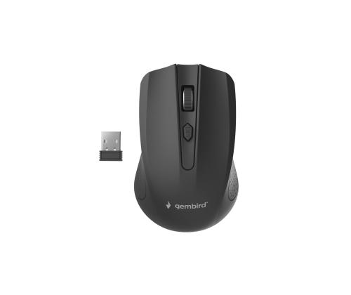 MOUSE USB OPTICAL WRL/BLACK MUSW-4B-04 GEMBIRD