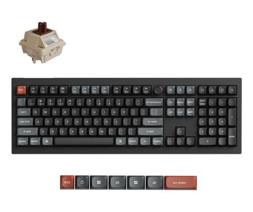 KEYBOARD WRL V6 ULTRA/BLACK V6U-D3 KEYCHRON