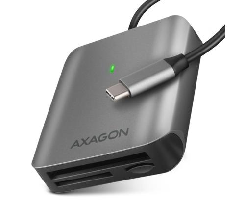 MEMORY READER USB-C 3-SLOT/SD/MICROSD/CF CRE-S3C AXAGON