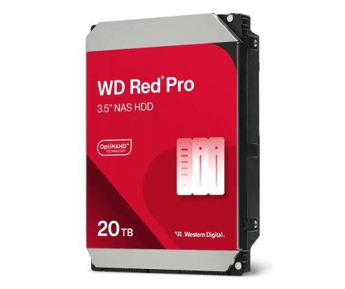 HDD WESTERN DIGITAL Red Pro 20TB SATA 3.0 512 MB 7200 rpm 3,5" WD202KFGX