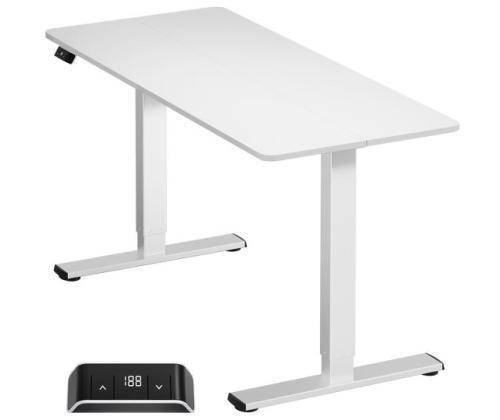 DESK MOTORISED/WHITE WDT221E-W ONKRON