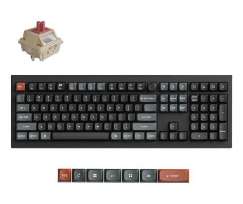 KEYBOARD WRL V6 ULTRA/BLACK V6U-D1 KEYCHRON