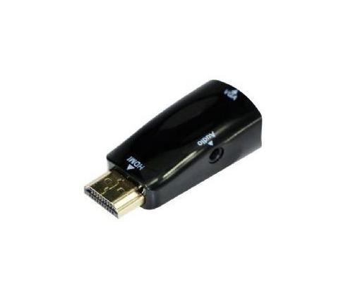 I/O ADAPTER HDMI TO VGA/A-HDMI-VGA-02 GEMBIRD