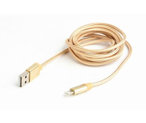 CABLE LIGHTNING TO USB2 1.8M/CCB-MUSB2B-AMLM-6-G GEMBIRD