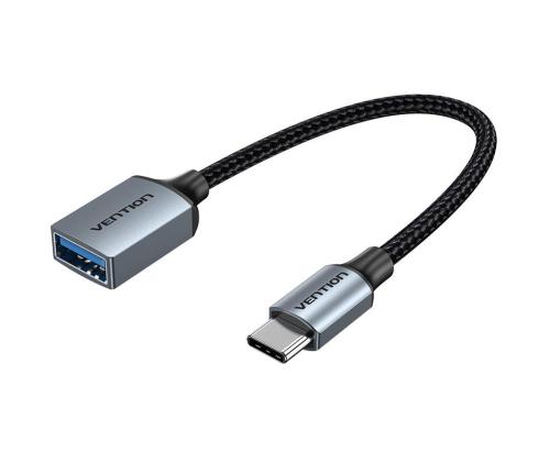 CABLE USB3.0C MALE TO A FEMALE/0.15M GRAY CCXHB VENTION