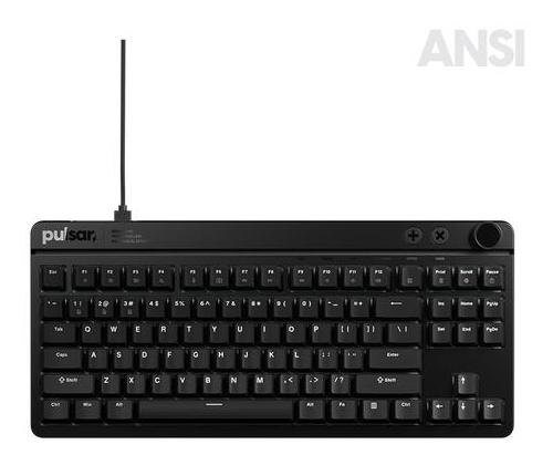 KEYBOARD USB XBOARD MS TKL/ANSI BLACK XBMS01 PULSAR