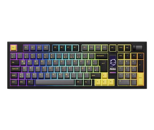 KEYBOARD WRL 5098B/BLACK/GOLD 6925758631921 AKKO