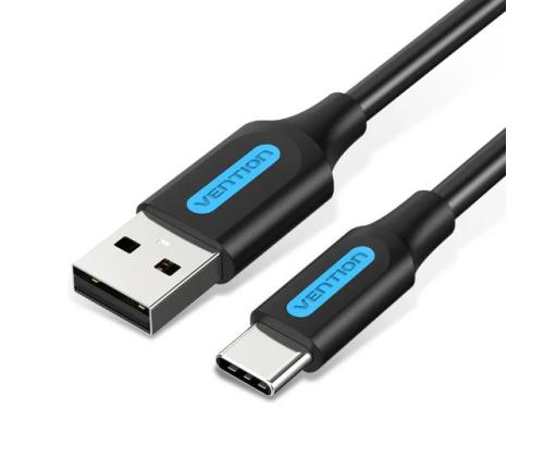 CABLE USB-C TO USB2.0/0.25M BLACK COKBC VENTION