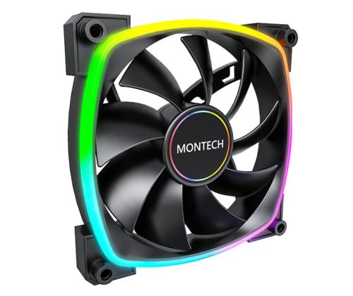 CASE FAN 140MM/AX140 PWM BLACK MONTECH