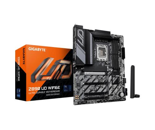 Mainboard GIGABYTE Intel Z890 LGA 1851 (Socket V1) ATX RAM DDR5-SDRAM 4xSlots Wi-Fi Yes Bluetooth…