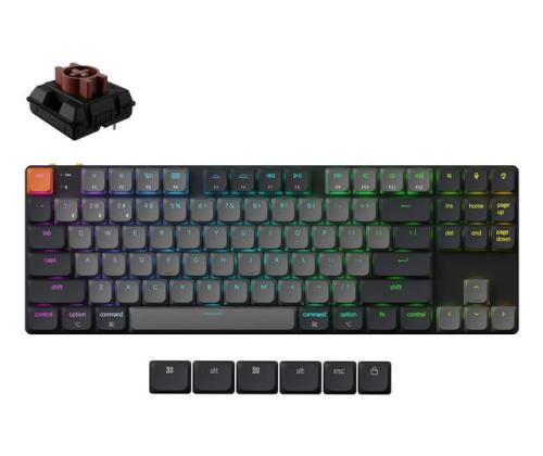 KEYBOARD WRL K1 RGB/BLACK K1X-B3 KEYCHRON