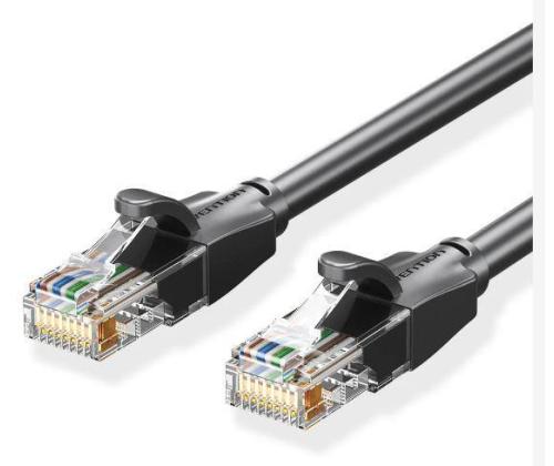 PATCH CABLE CAT.6 UTP/30M BLACK IBEBT VENTION