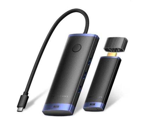 NB ACC DOCKING STATION 6IN1/USB-C 0.15M TPVBB VENTION