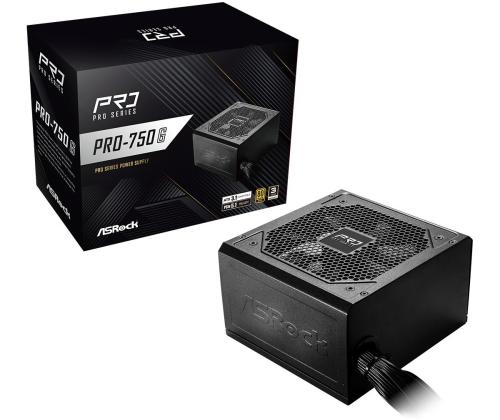 Power Supply ASROCK ATX PC 100 - 240 V 750 W PRO-750G