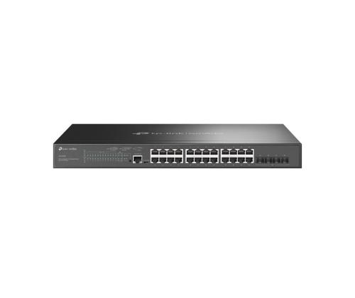 Switch TP-LINK Omada TL-SG3428MP Rack 4xSFP 1xConsole 1 384 Watts TL-SG3428MP