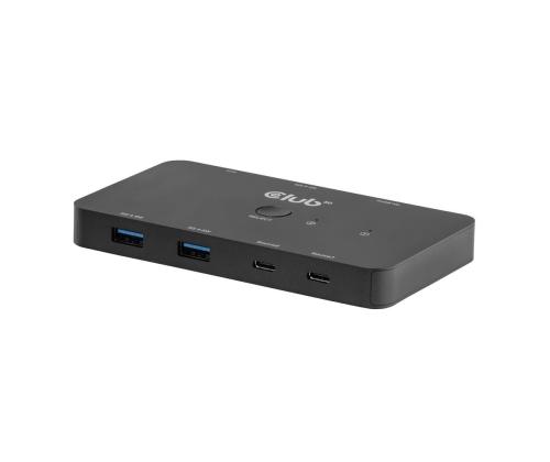 VIDEO SWITCH KVM USB-C TO HDMI/DUAL CSV-2512 CLUB3D