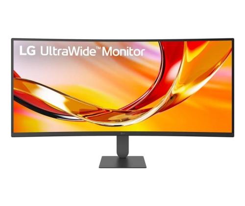 LCD Monitor LG 34 " 3440 x 1440 pixels Wide Quad HD Native aspect ratio 21:9 Curved 34U640B-B