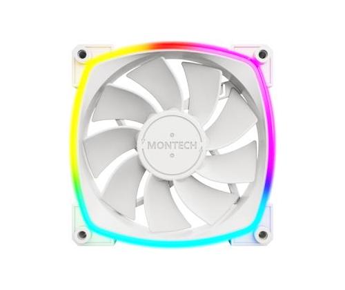 CASE FAN 120MM/RX120 PWM WHITE 3 IN 1 MONTECH