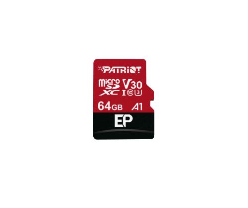 MEMORY MICRO SDXC 64GB UHS-3/PEF64GEP31MCX PATRIOT
