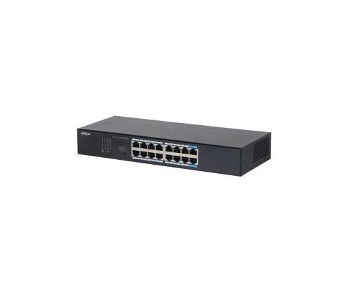 Switch DAHUA S3016-16GT Switch type Unmanaged 16xRJ-45 ports S3016-16GT