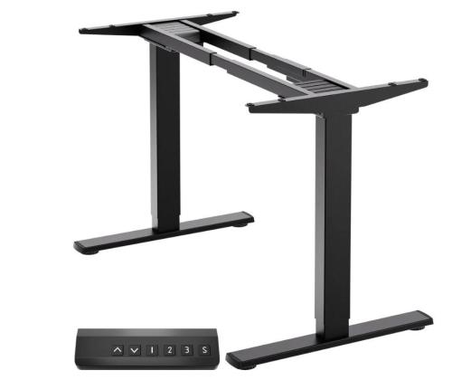 DESK FRAME MOTORISED/BLACK CDF222E-B ONKRON