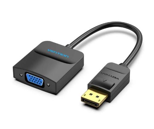 I/O ADAPTER DP TO VGA/0.15M BLACK HBFBB VENTION