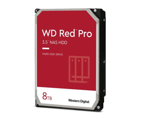 HDD WESTERN DIGITAL Red Pro 8TB SATA 3.0 256 MB 7200 rpm 3,5" WD8005FFBX