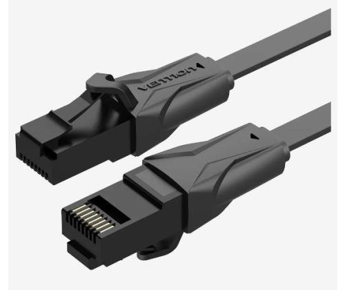 PATCH CABLE CAT.6 UTP/2M BLACK IBABH VENTION